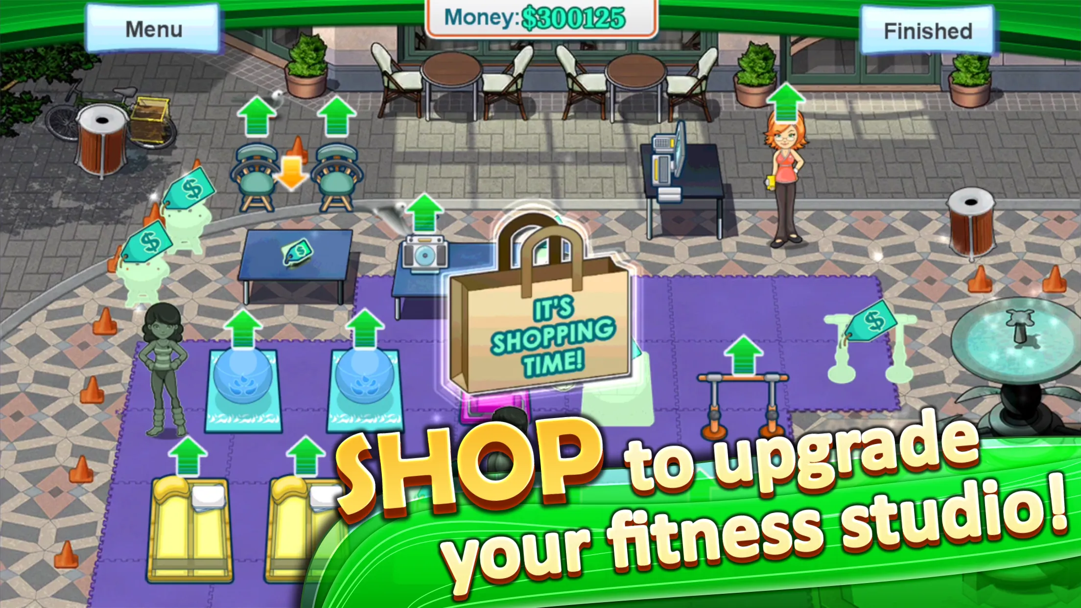 Sally's Studio: a fitness game | Indus Appstore | Screenshot