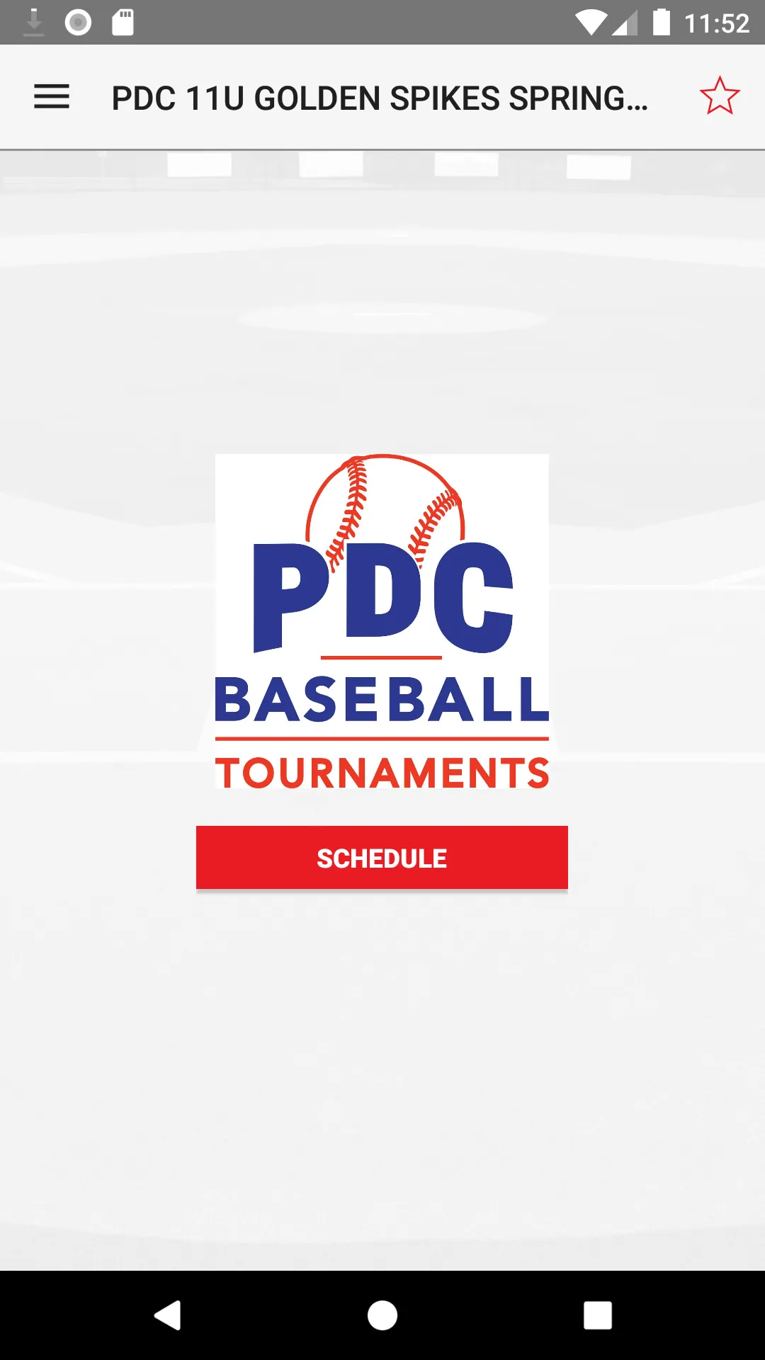 PDC Baseball Tournaments | Indus Appstore | Screenshot