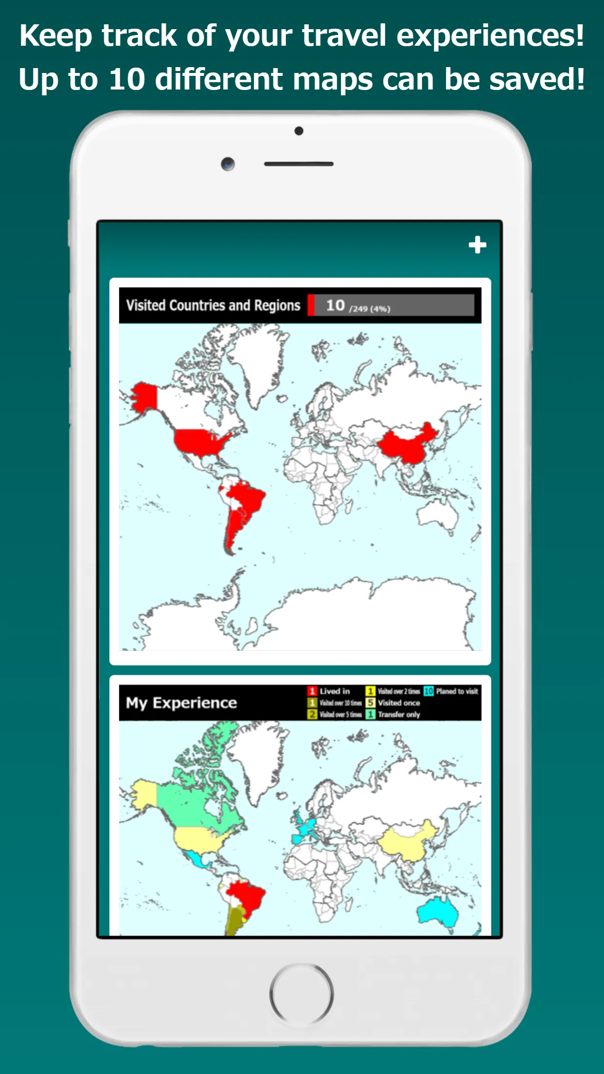 My Countries Map | Indus Appstore | Screenshot