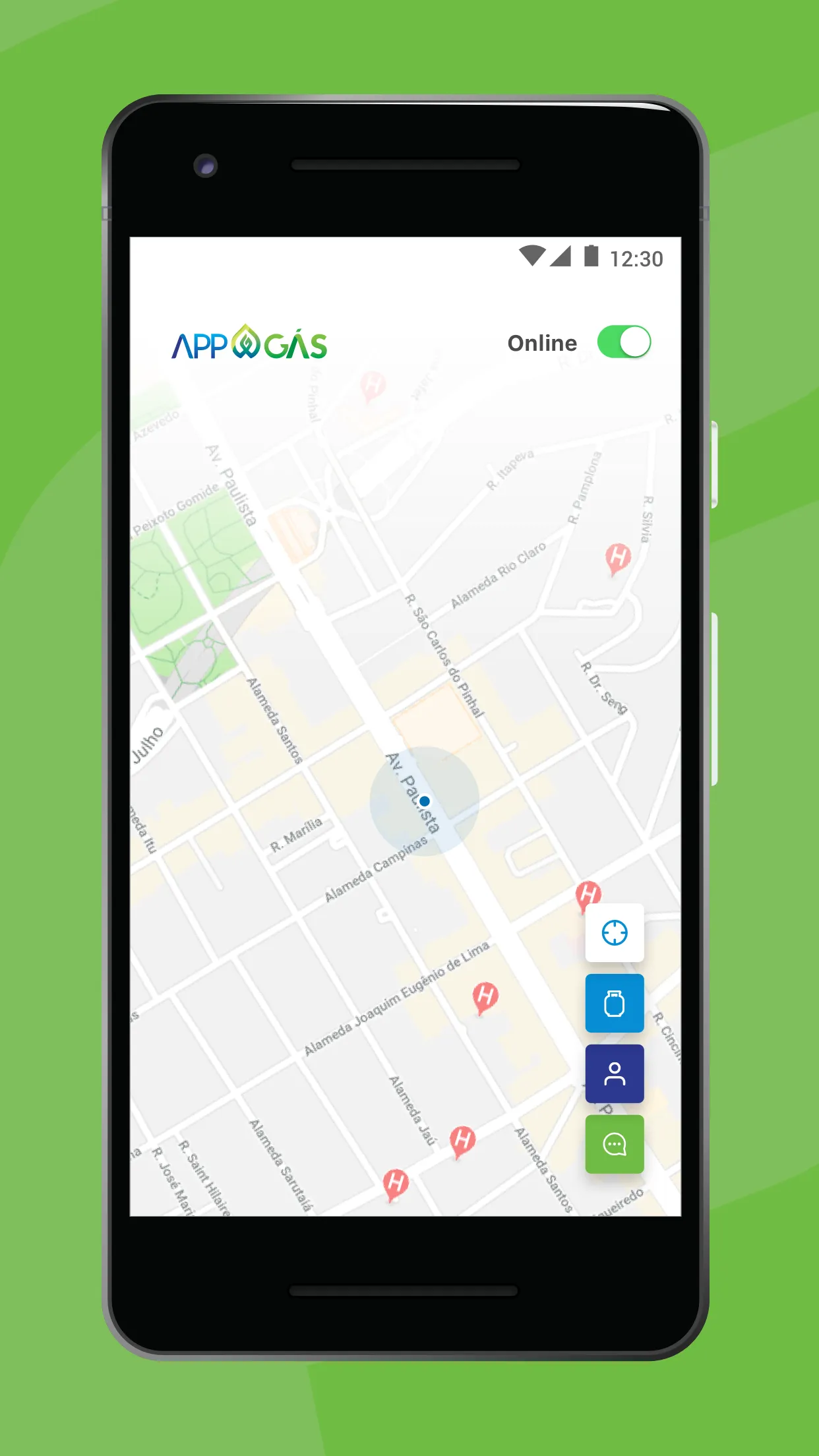 AppGas - Motorista | Indus Appstore | Screenshot