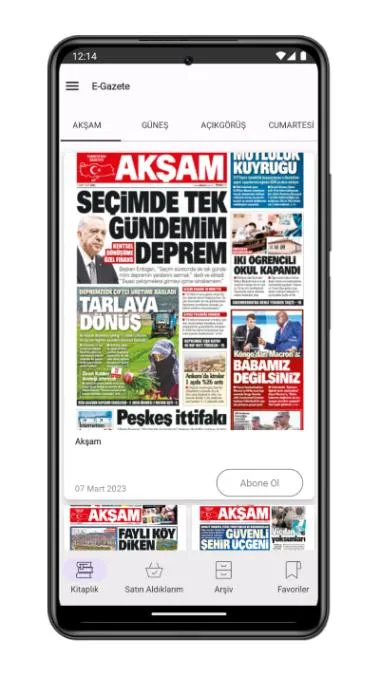 Akşam E-Gazete | Indus Appstore | Screenshot