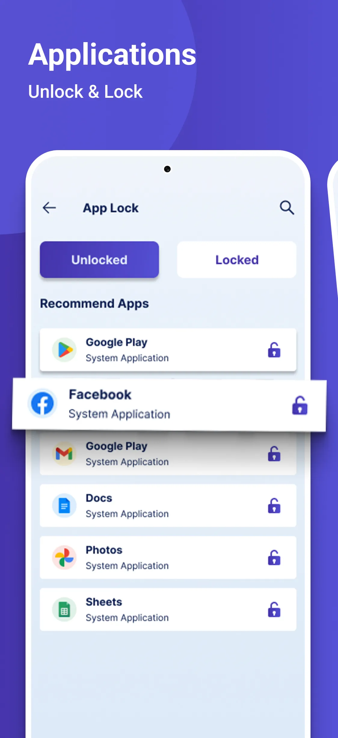 AppLock - Lock apps & Pin lock | Indus Appstore | Screenshot