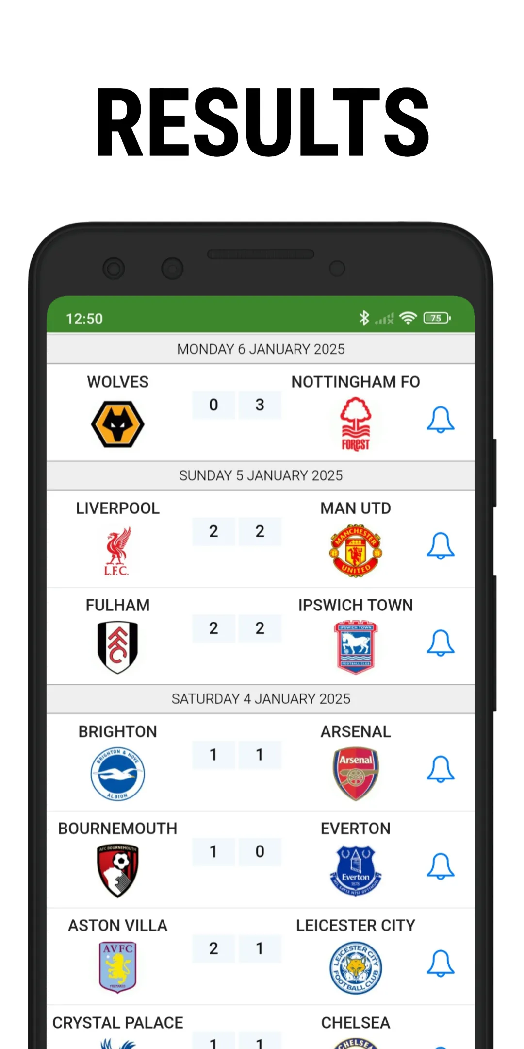 Football Live Scores | Indus Appstore | Screenshot