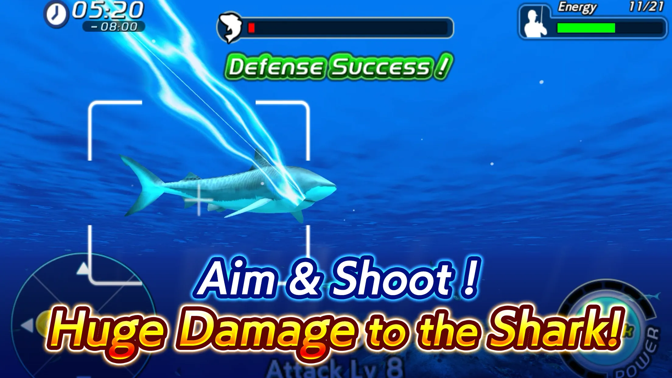 Wild Shark Fishing | Indus Appstore | Screenshot