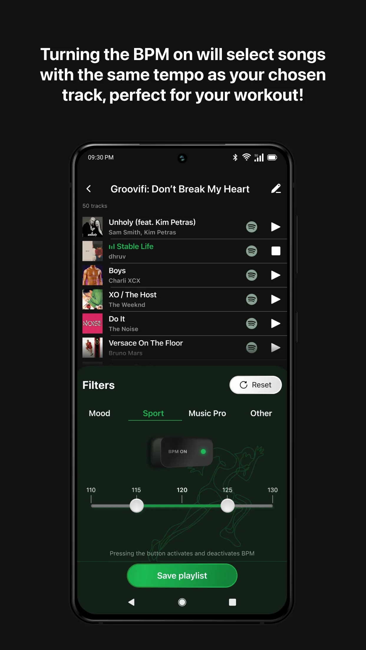 Groovifi - Playlist Generator | Indus Appstore | Screenshot