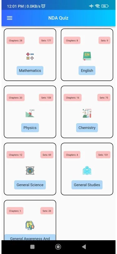 NDA Quiz | Indus Appstore | Screenshot