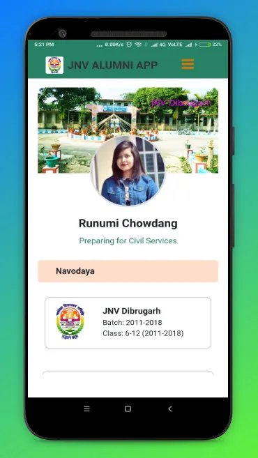 JNV Alumni App – Navodaya | Indus Appstore | Screenshot