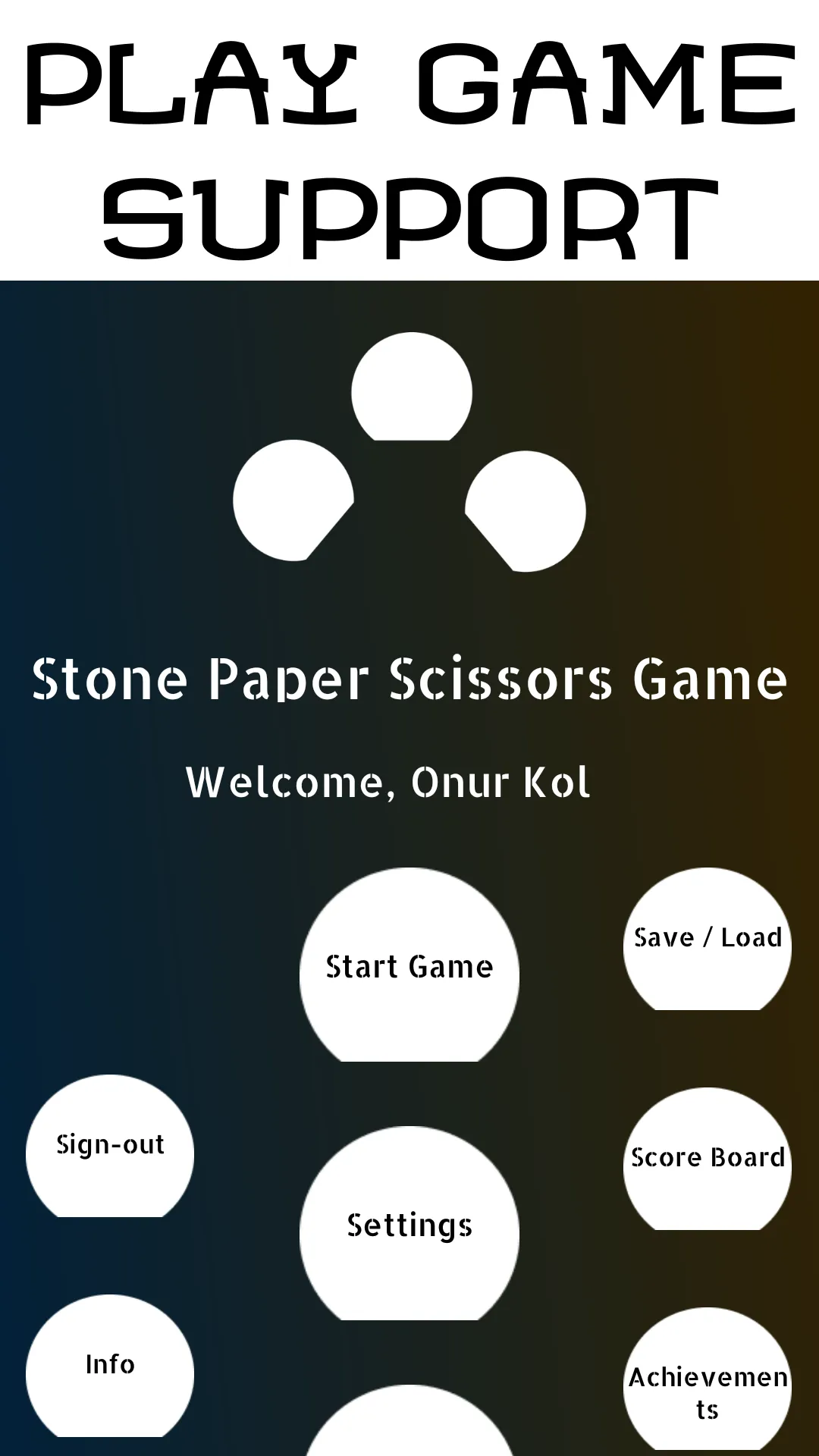 Stone Paper Scissors Game | Indus Appstore | Screenshot