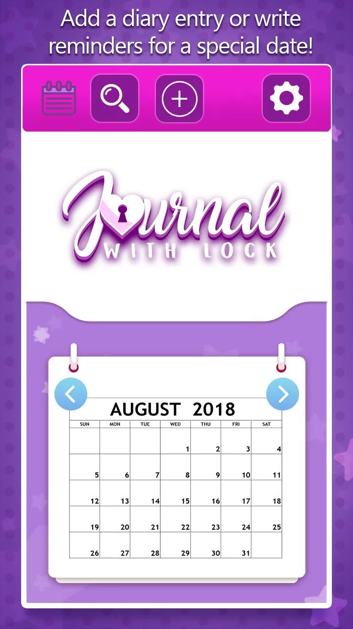 Journal With Lock Secret Diary | Indus Appstore | Screenshot