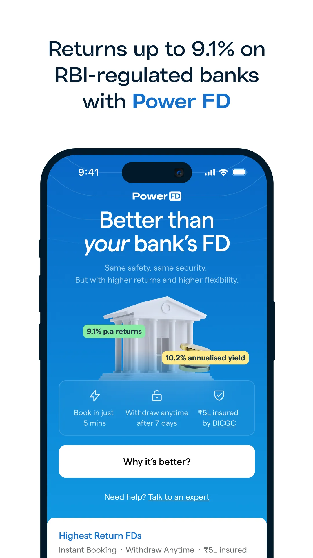 PowerUp Money- Mutual Fund, FD | Indus Appstore | Screenshot