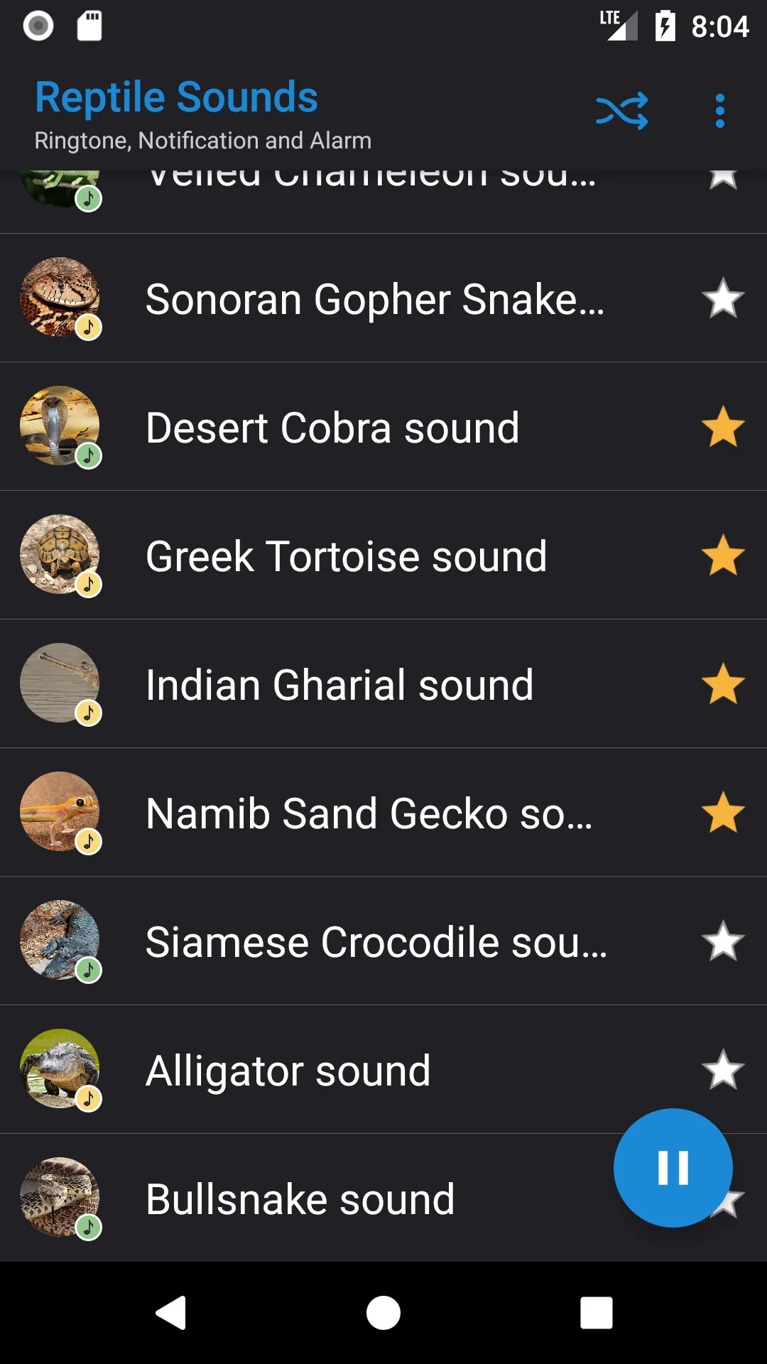 Reptile Sounds | Indus Appstore | Screenshot