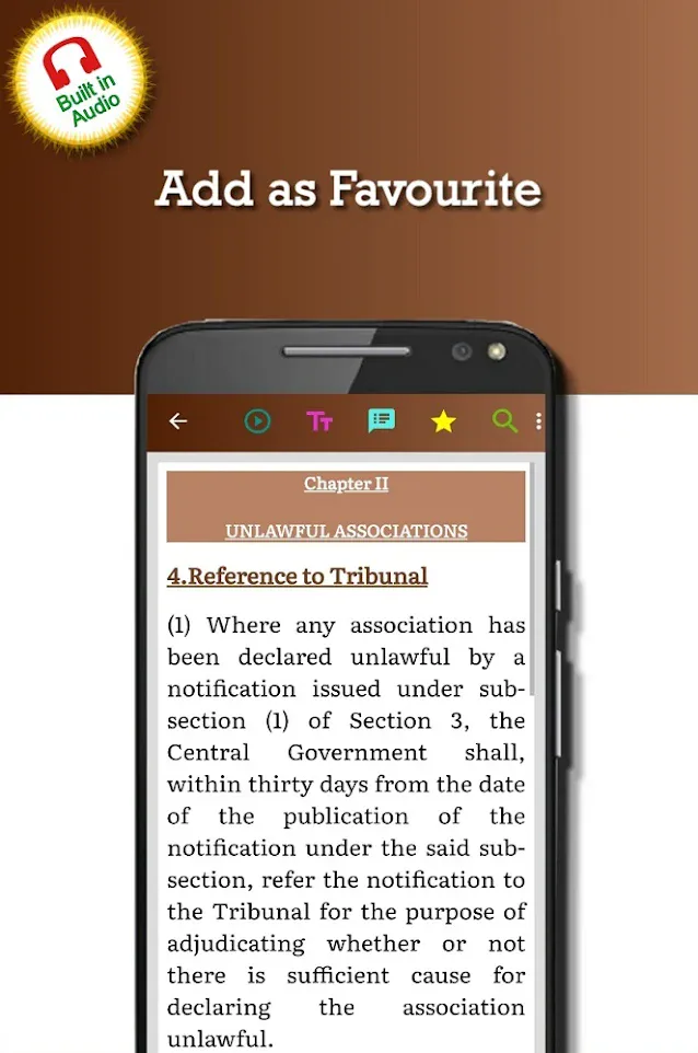 Unlawful Activities Prevention | Indus Appstore | Screenshot