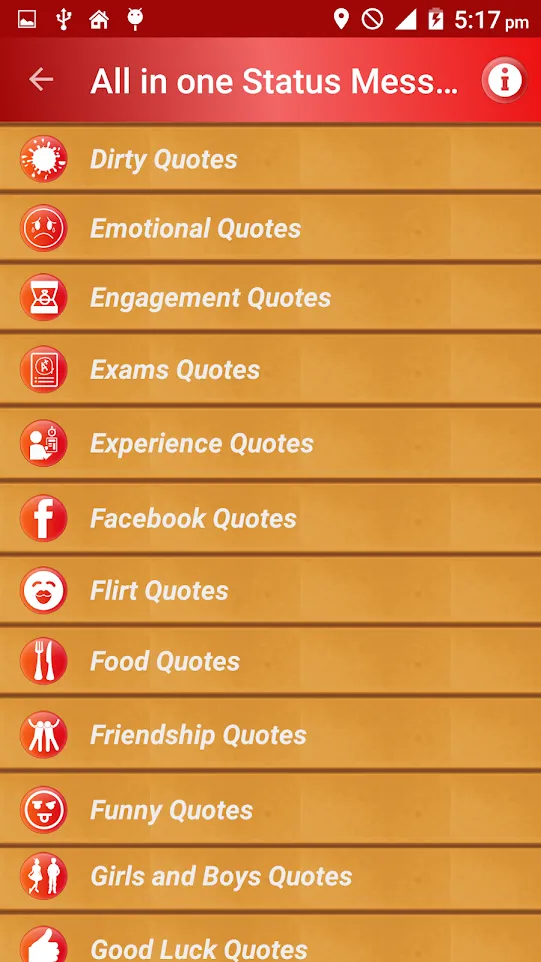 All Status Messages & Quotes | Indus Appstore | Screenshot