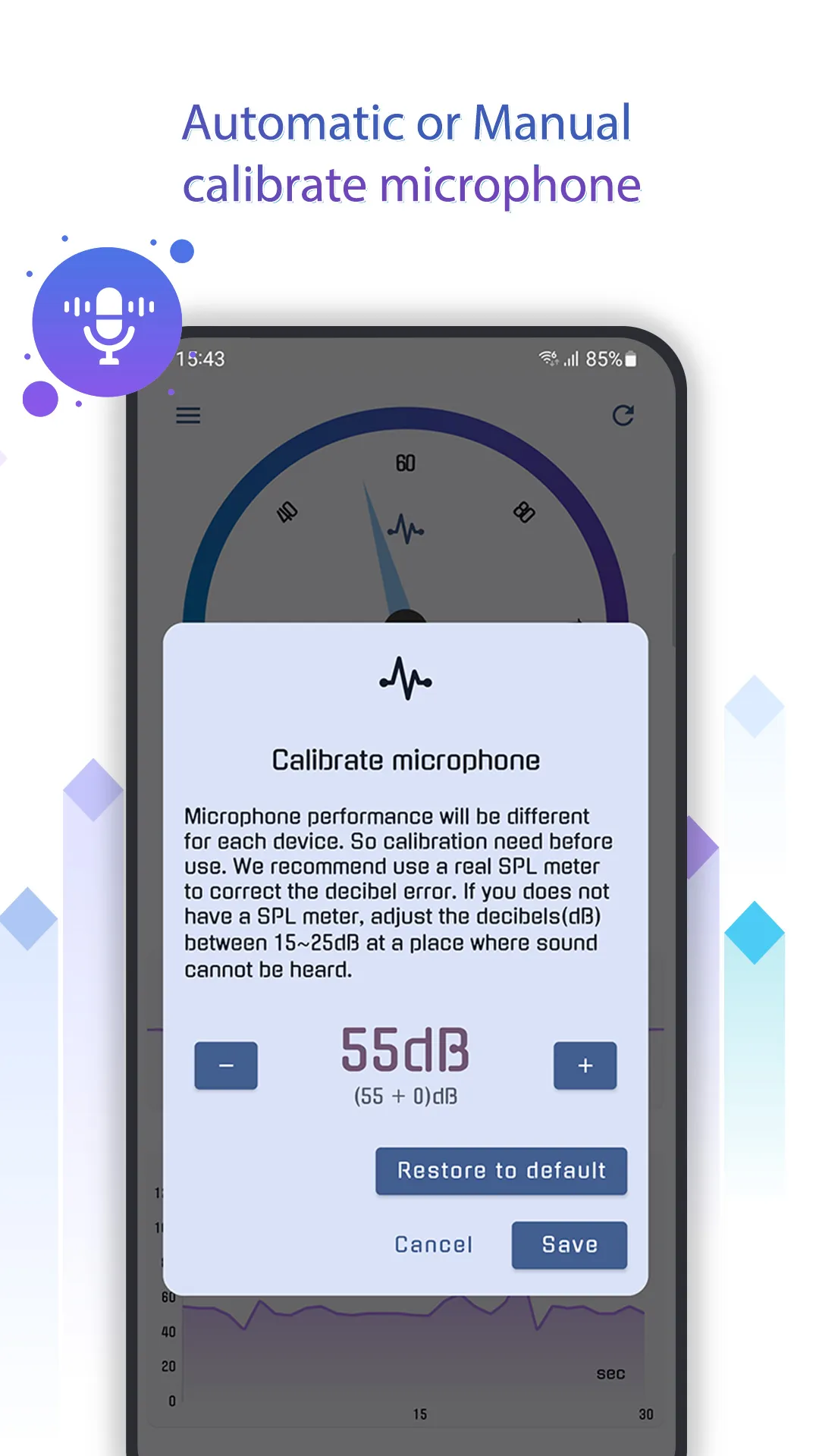 Sound Meter - Decibel Levels | Indus Appstore | Screenshot