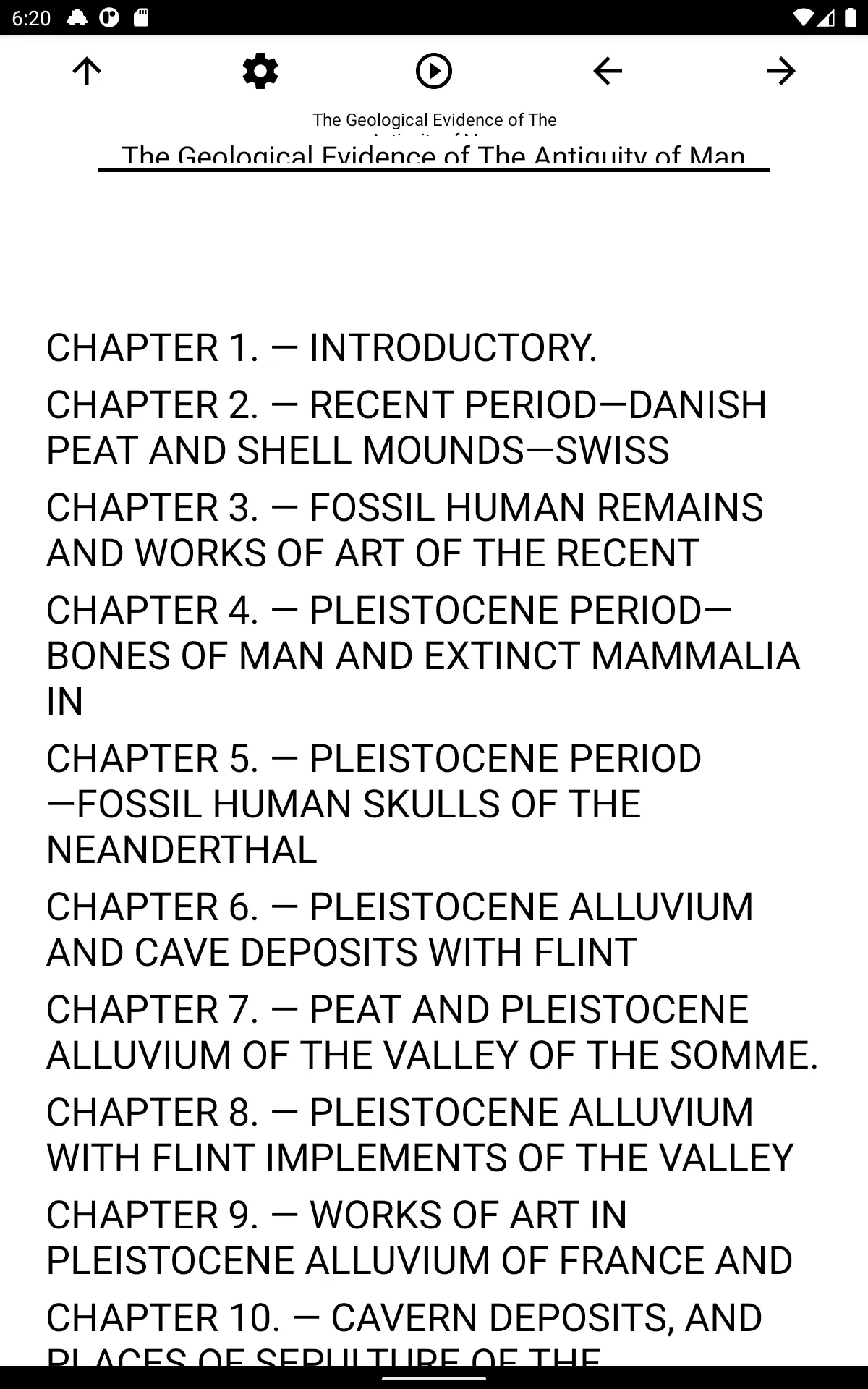 Book, The Geological Evidence  | Indus Appstore | Screenshot