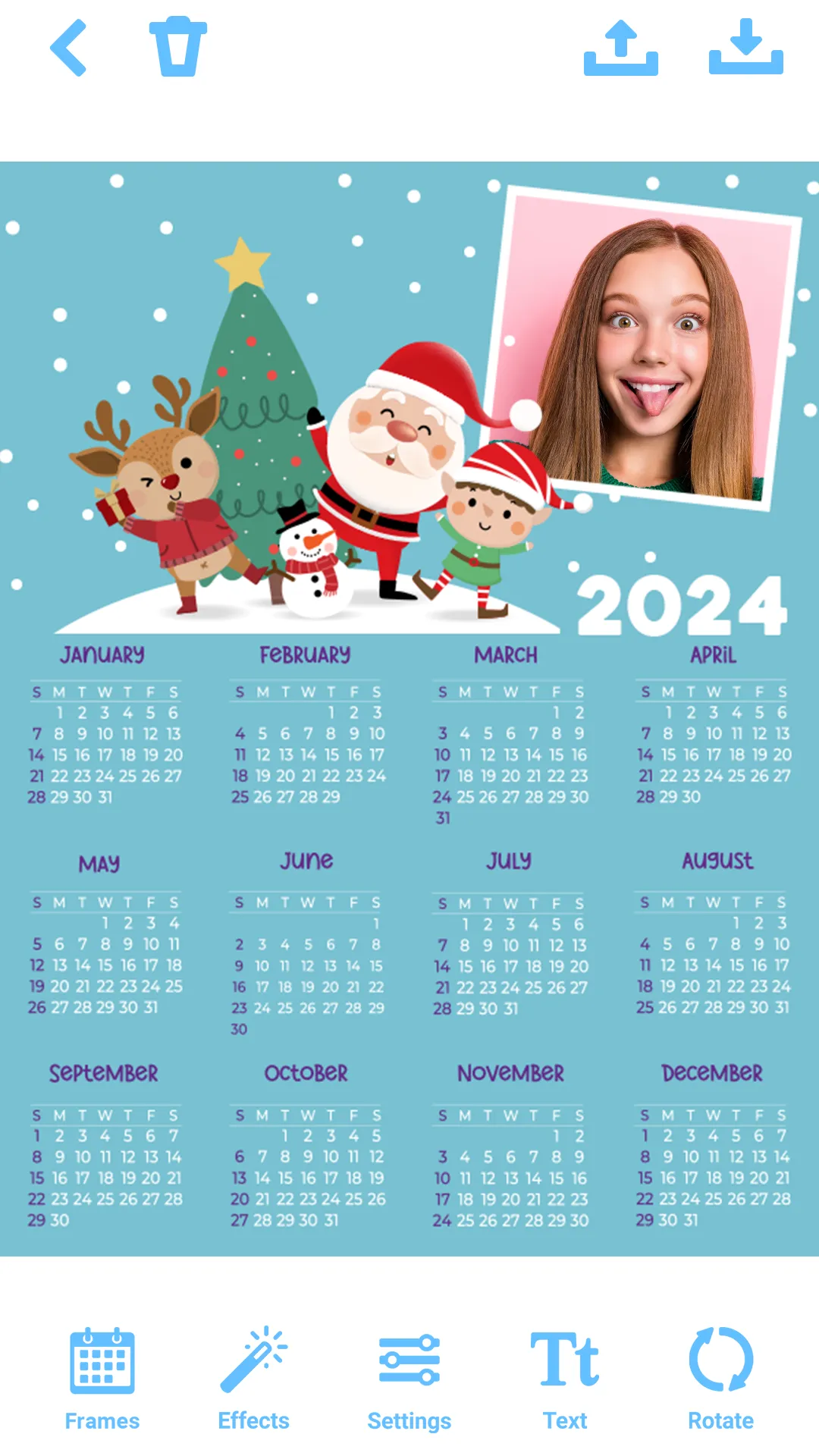 Calendar Maker: Photo Editor | Indus Appstore | Screenshot