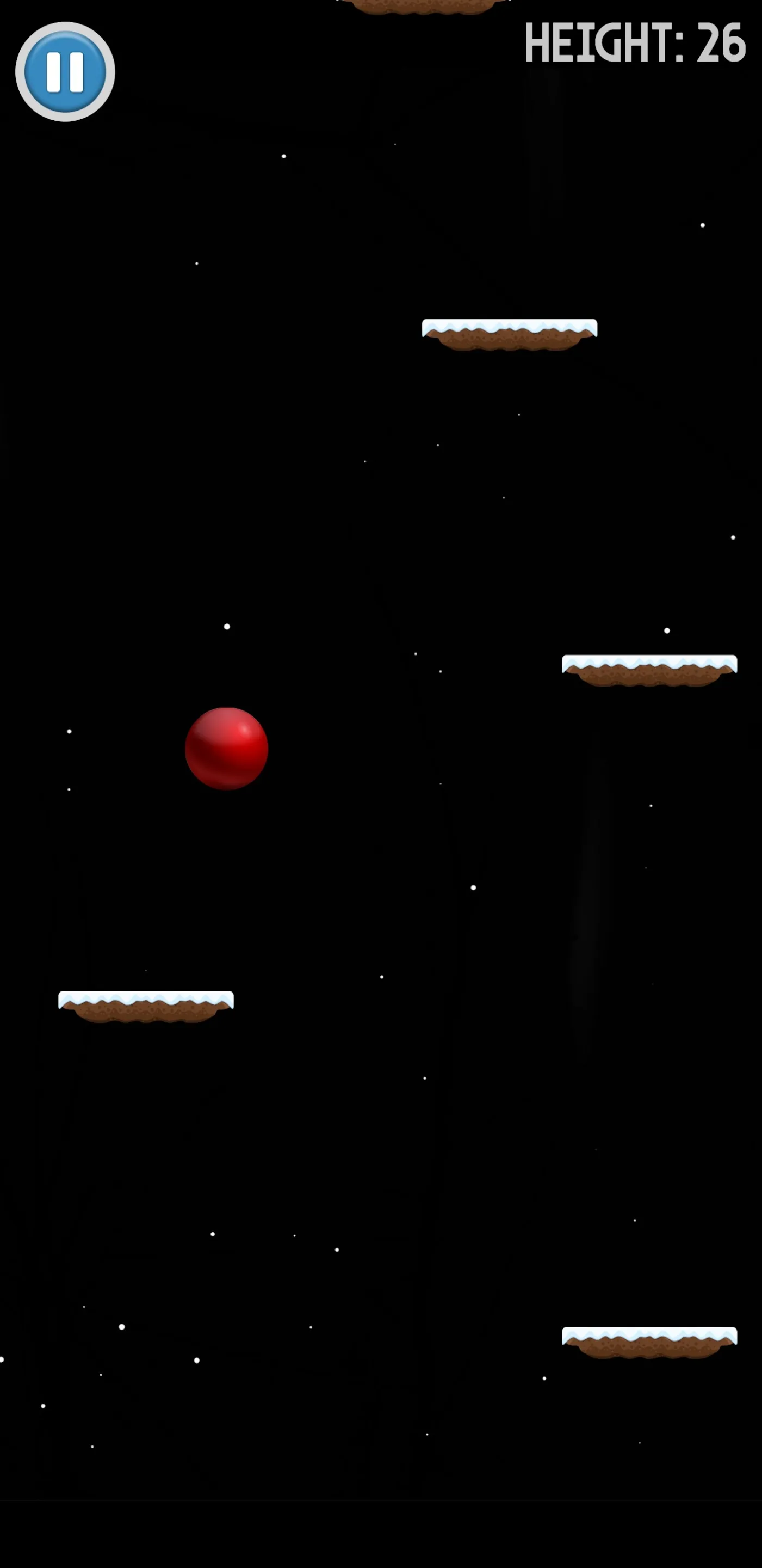 Red Ball - infinite icy tower | Indus Appstore | Screenshot