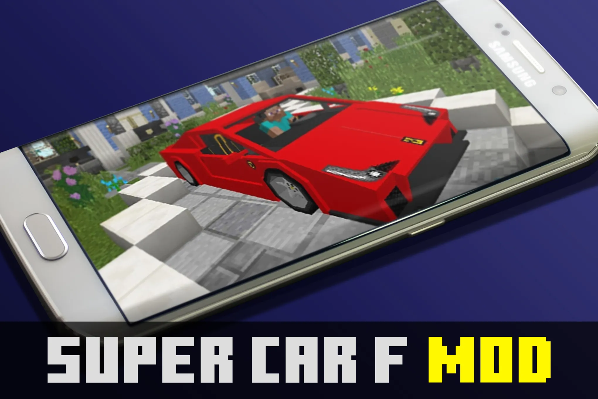 Super car f mod for mcpe | Indus Appstore | Screenshot