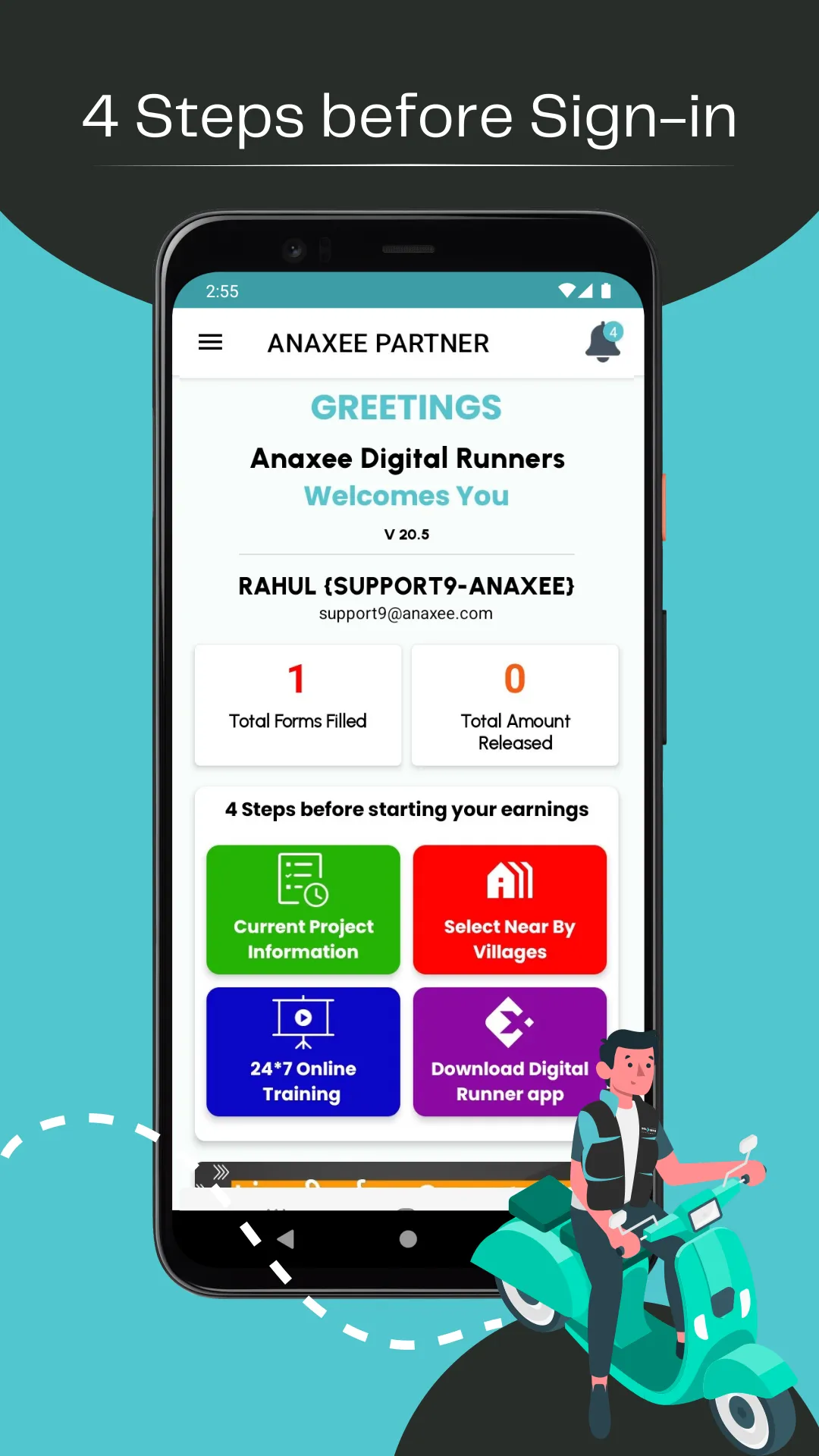 Anaxee Partner | Work & Earn | Indus Appstore | Screenshot