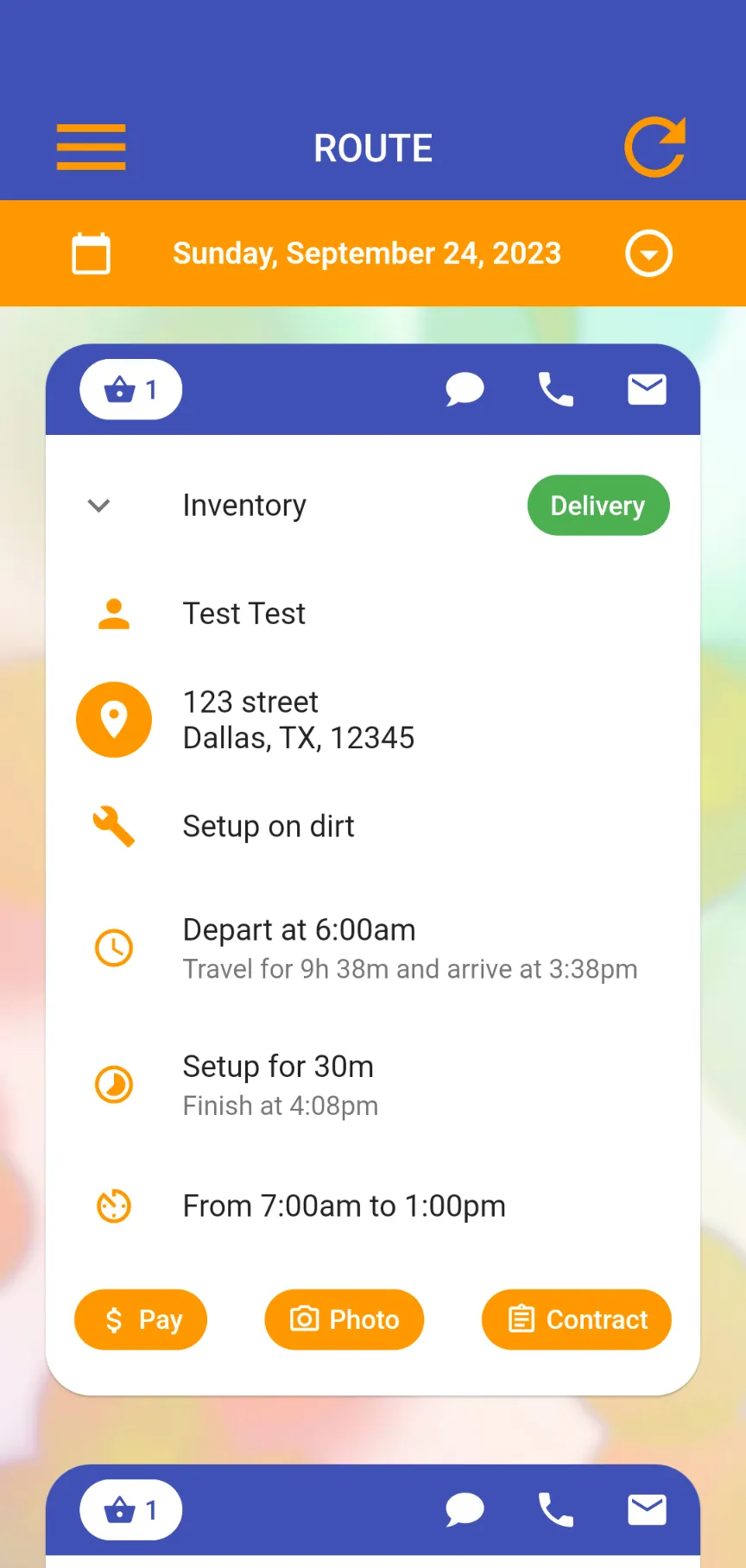 Event Rental Systems DriverApp | Indus Appstore | Screenshot