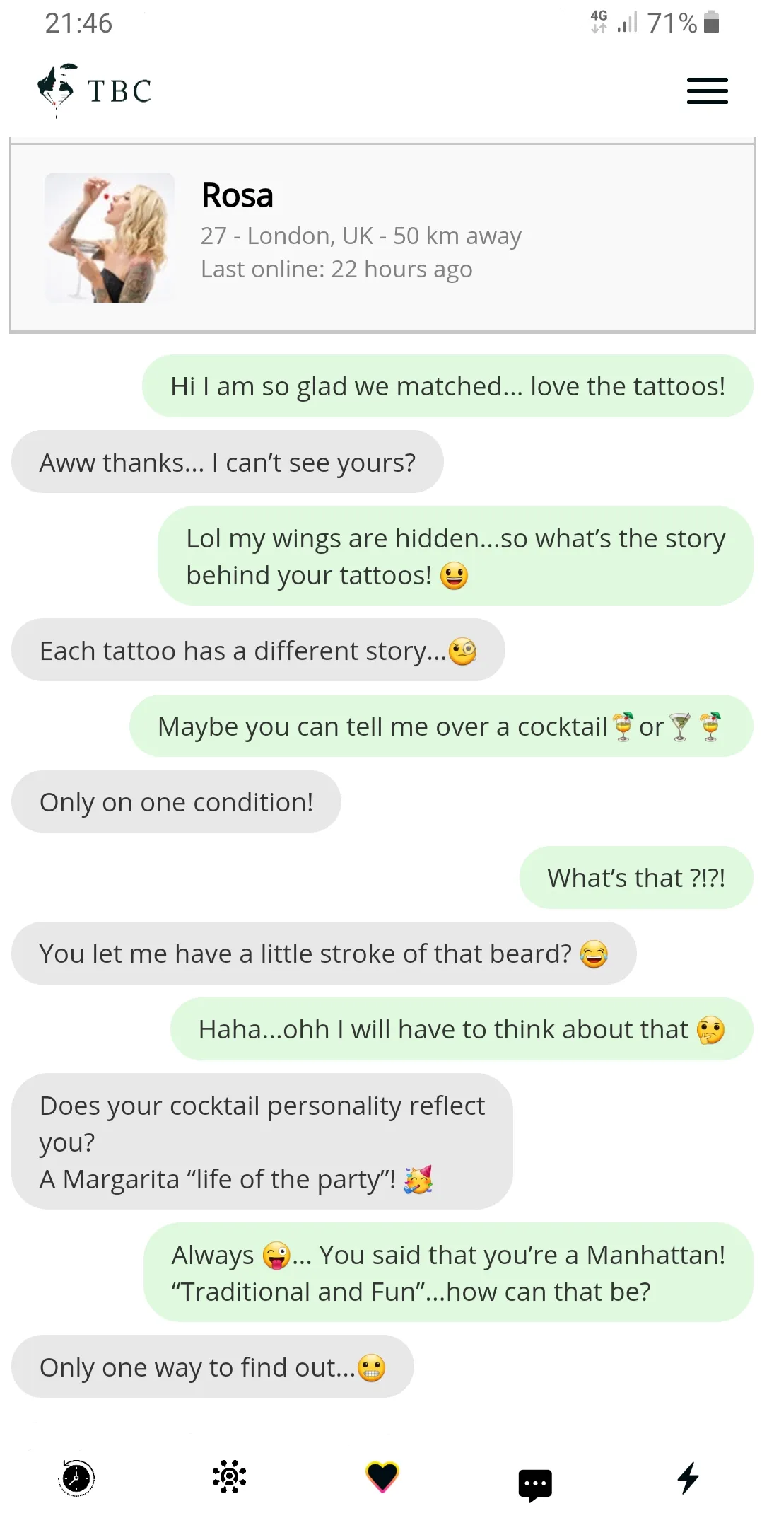 Tattoos Beards Cocktails | Indus Appstore | Screenshot