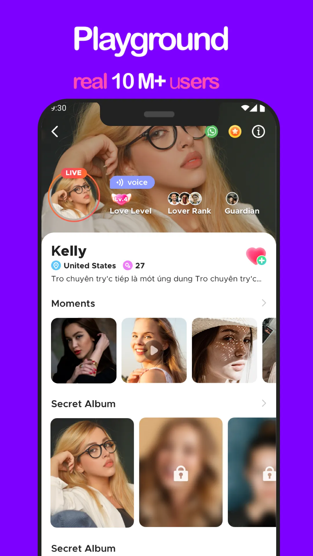 Popa Live Video Call | Indus Appstore | Screenshot