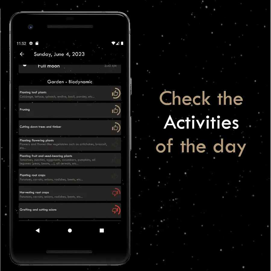 Luna - Moon Calendar | Indus Appstore | Screenshot