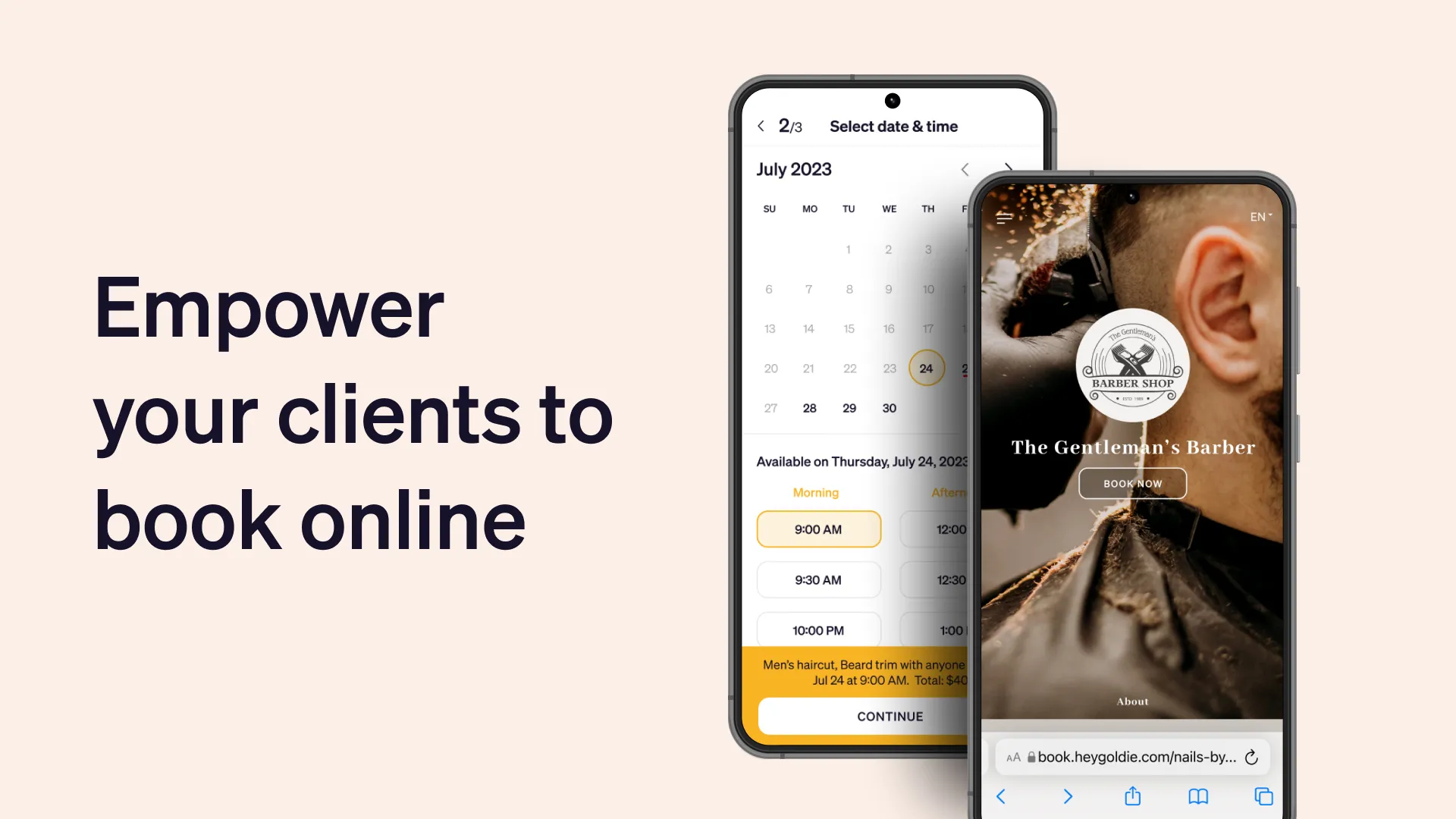 Goldie: Schedule Appointments | Indus Appstore | Screenshot