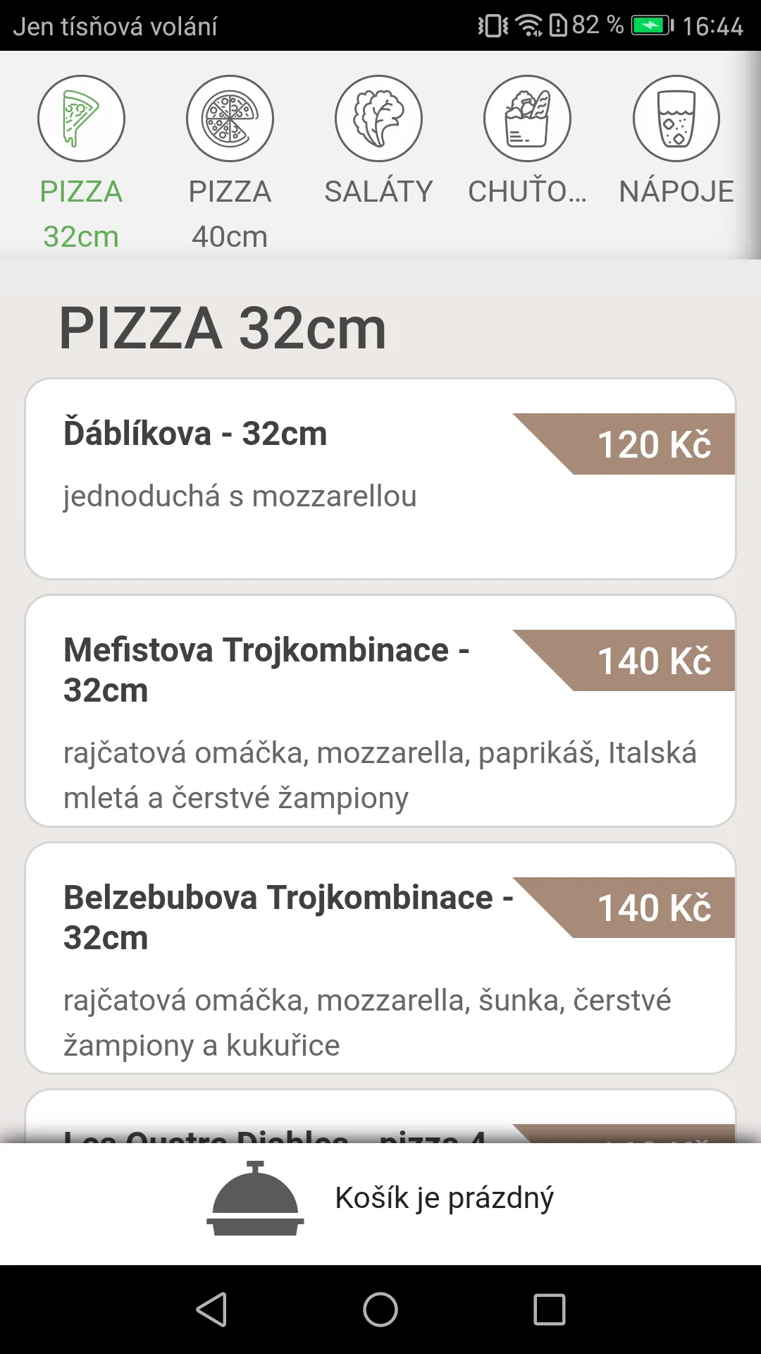 Pizzerie Čertovna Úštěk | Indus Appstore | Screenshot