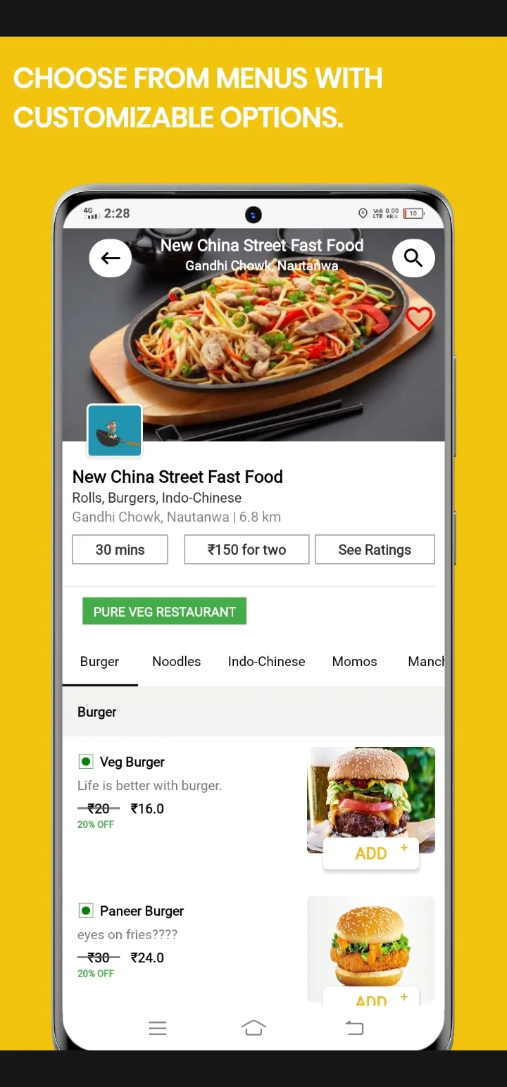 Capsico - Online Food Delivery | Indus Appstore | Screenshot