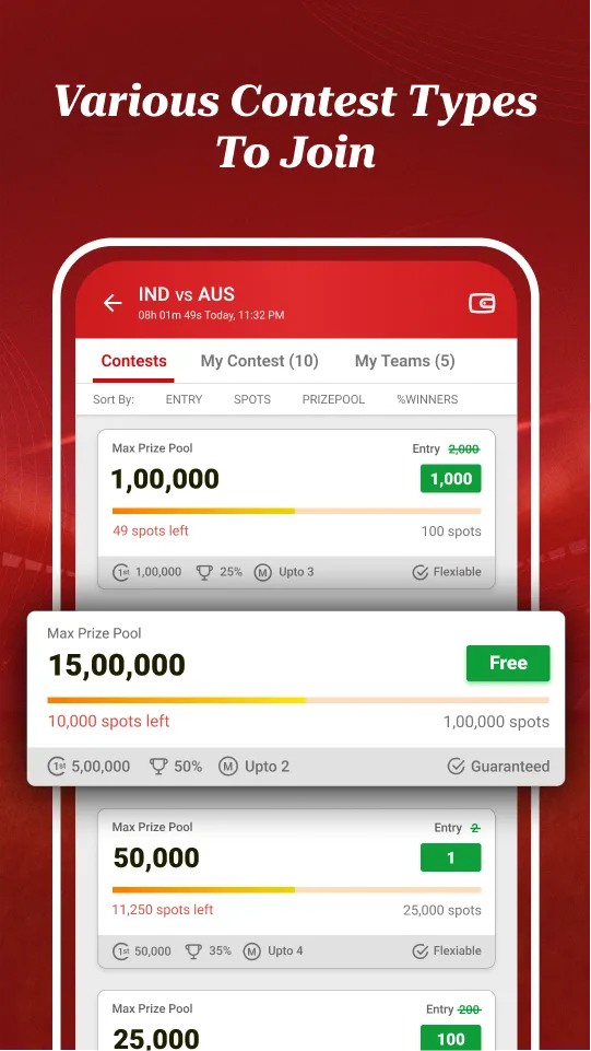 Prime11 Lite: Fantasy Sports | Indus Appstore | Screenshot