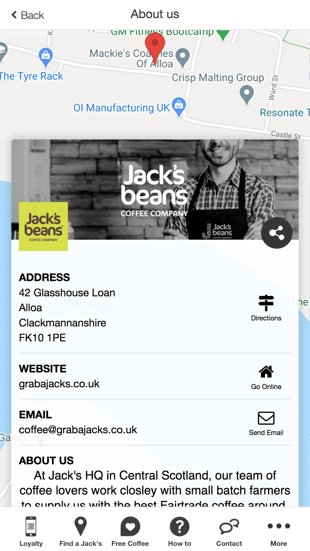 Jacks Beans Loyalty | Indus Appstore | Screenshot