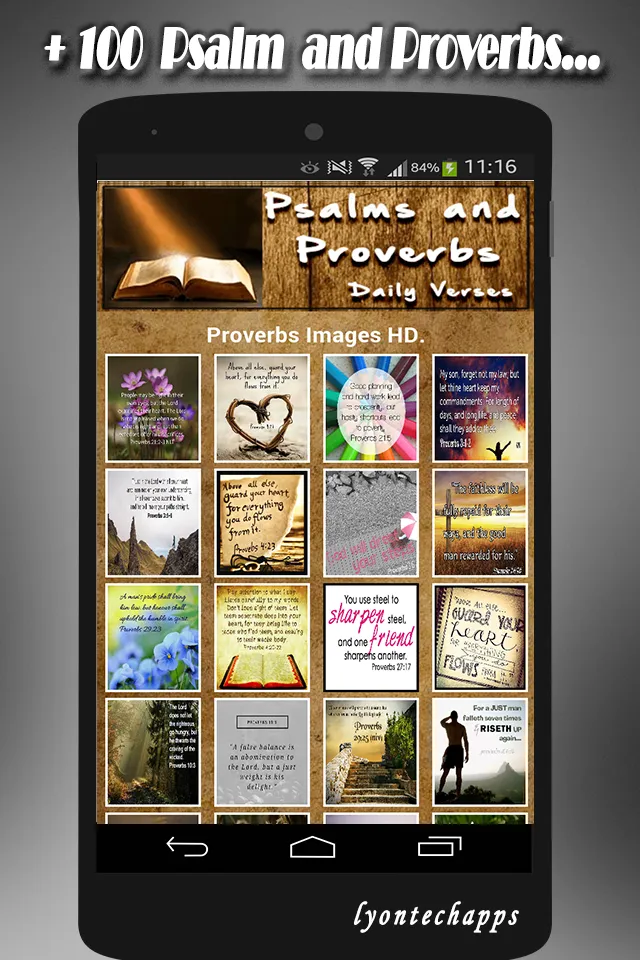 Psalms and Proverbs Daily Vers | Indus Appstore | Screenshot