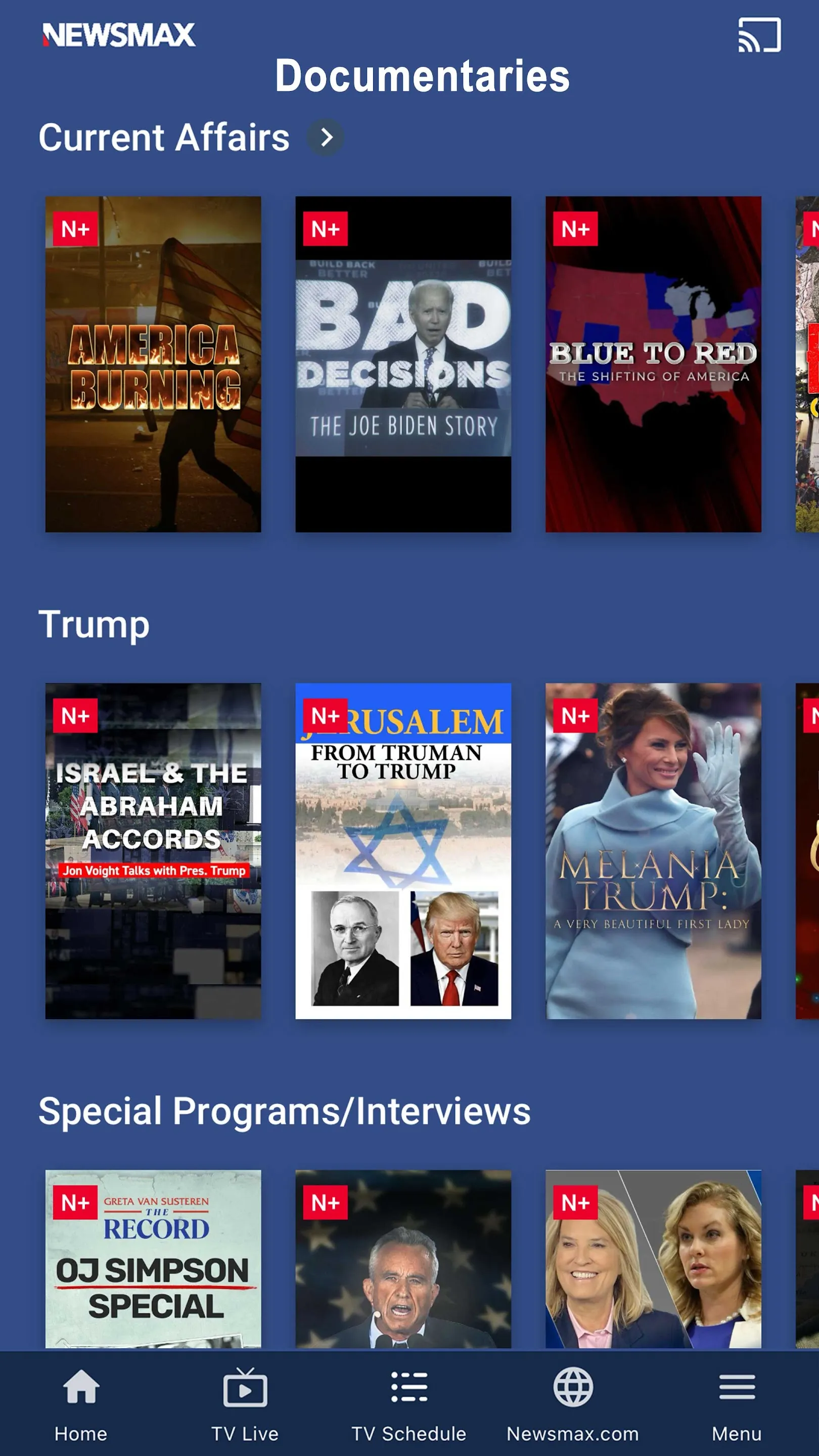 Newsmax | Indus Appstore | Screenshot