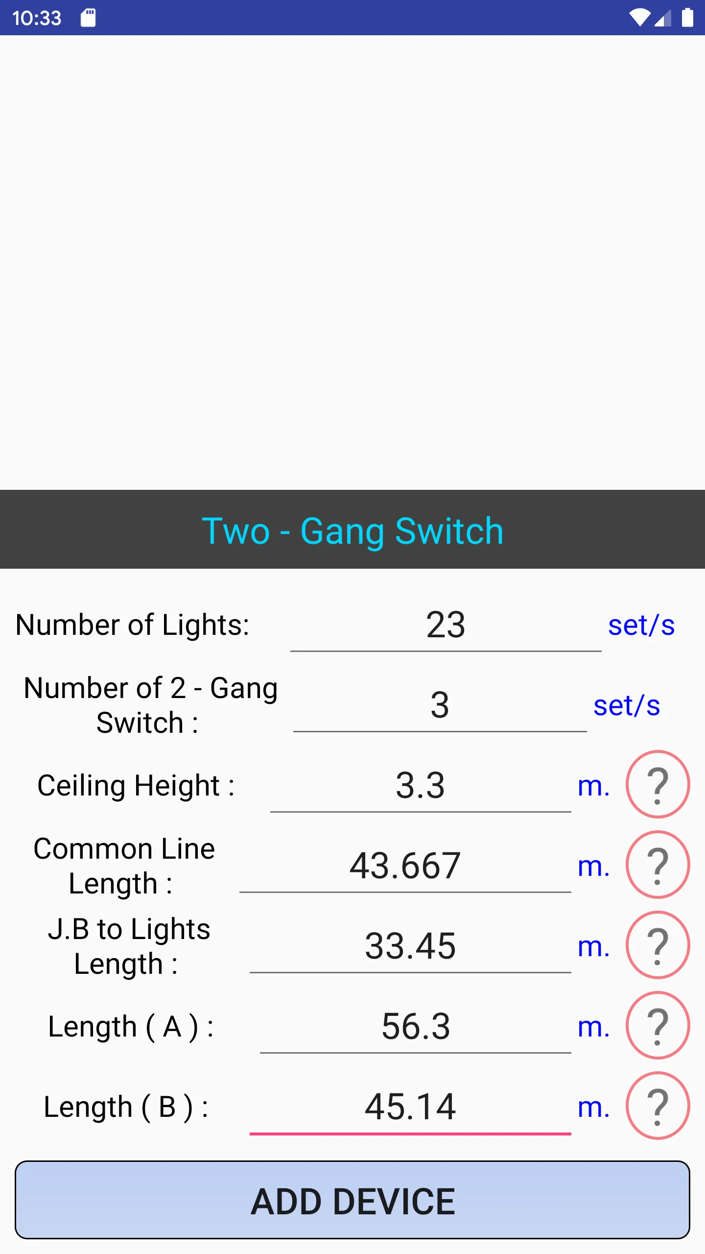 Electrical Plan Estimate | Indus Appstore | Screenshot