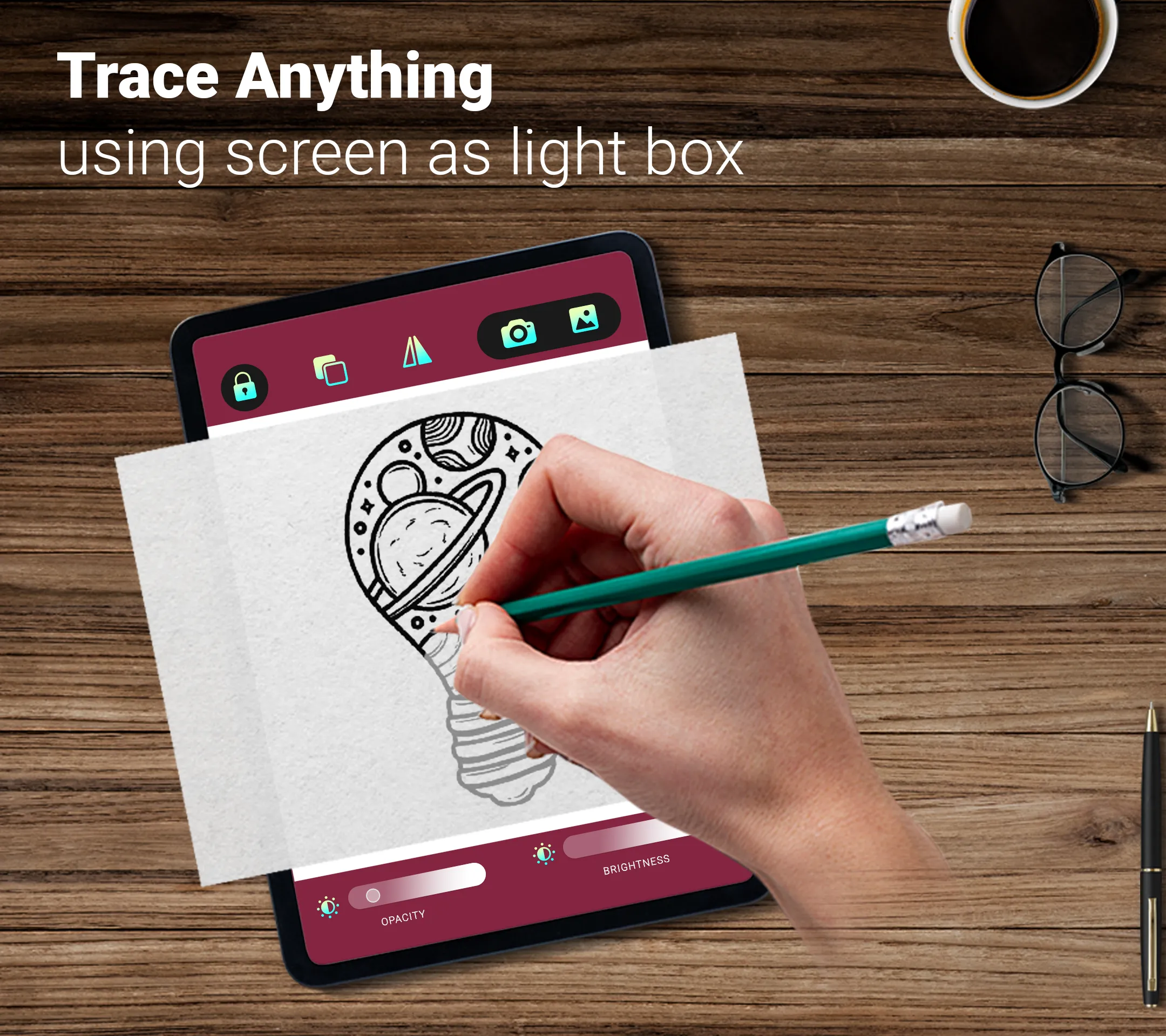 Draw : Trace & Sketch | Indus Appstore | Screenshot