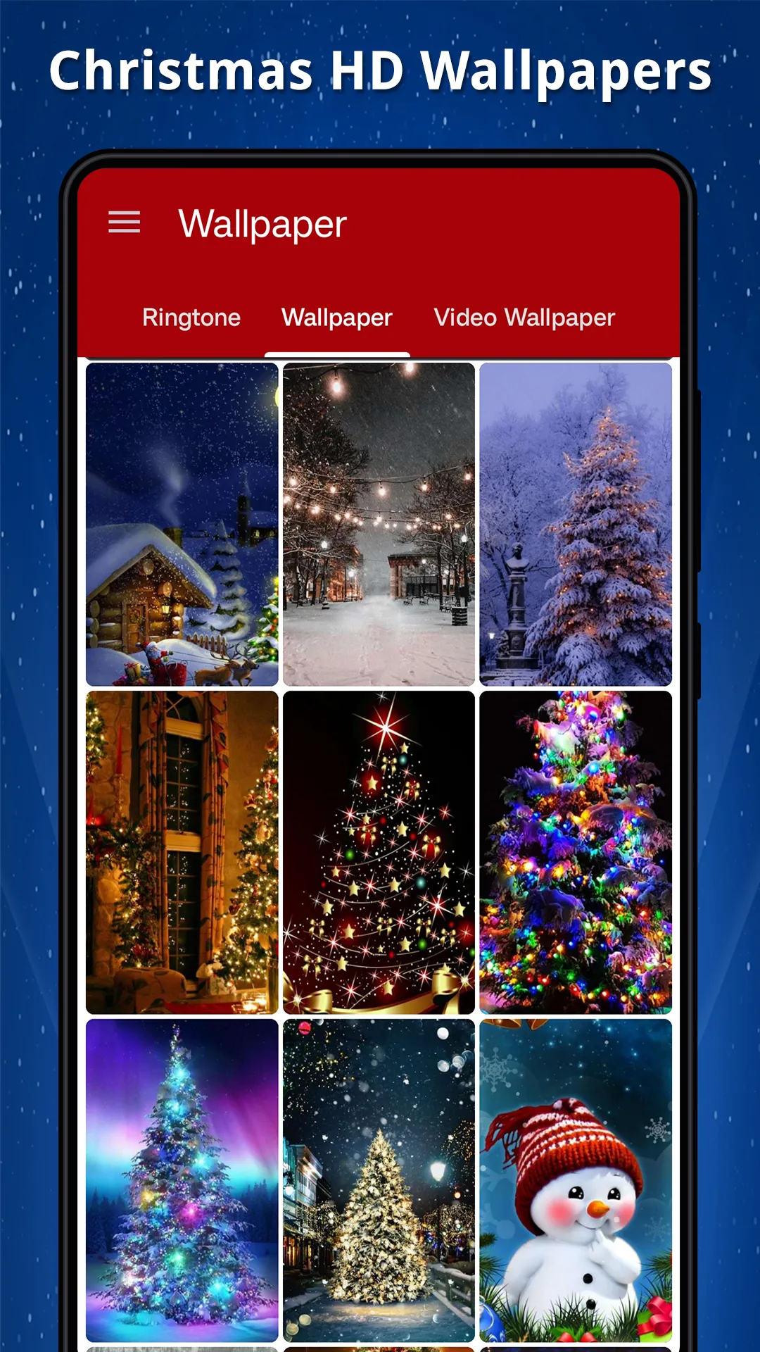 Christmas Ringtone & Wallpaper | Indus Appstore | Screenshot