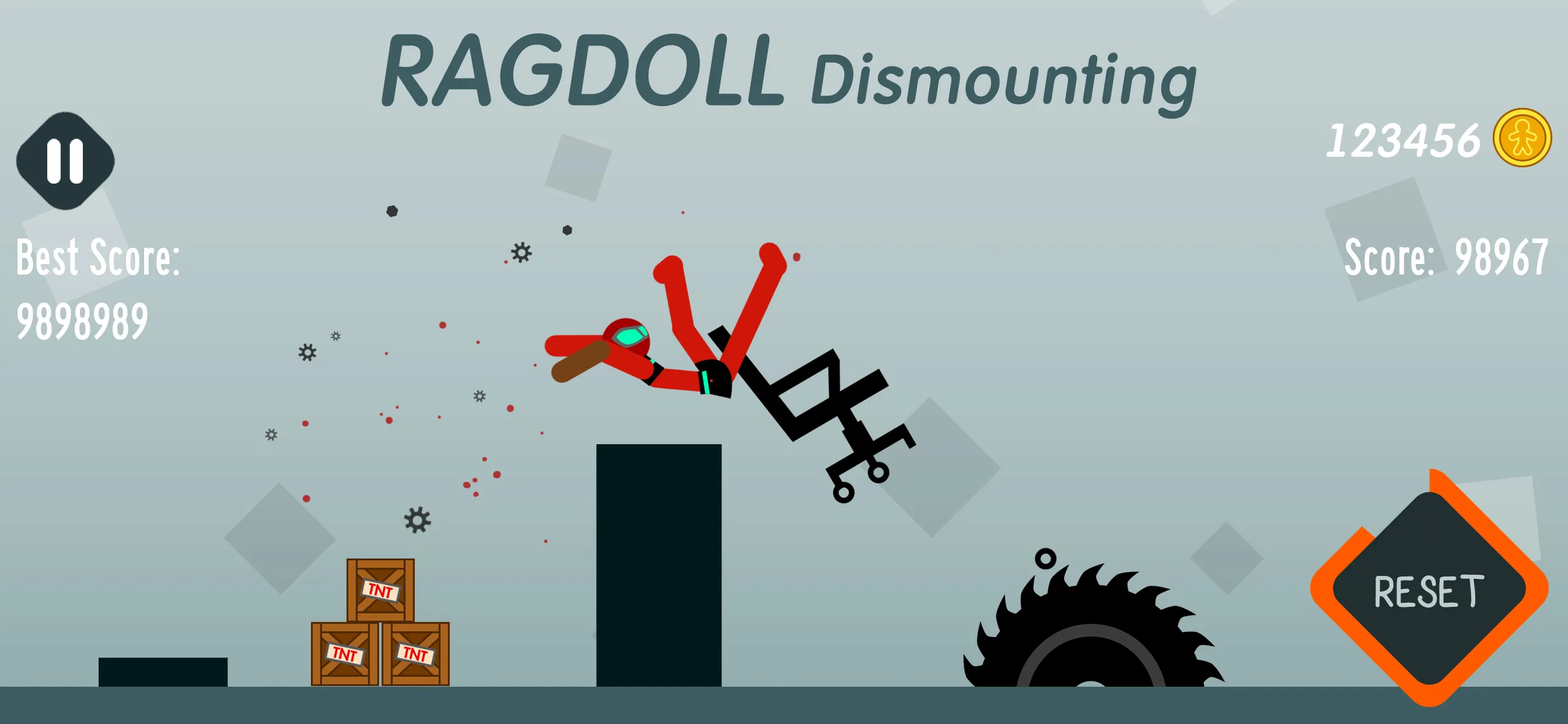 Ragdoll Dismounting | Indus Appstore | Screenshot