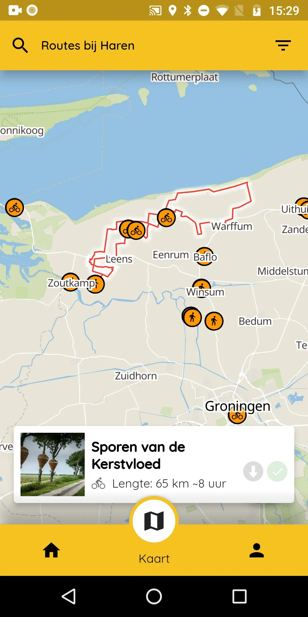 Waddenland Routeland | Indus Appstore | Screenshot