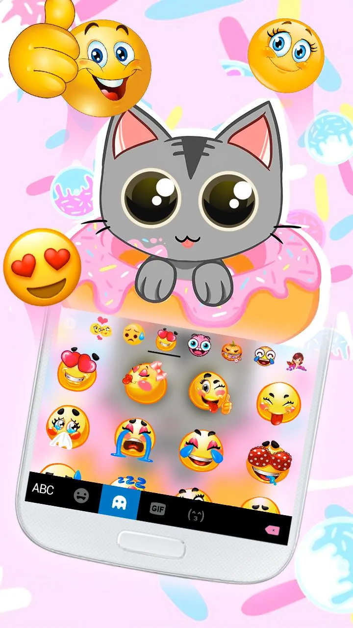 Lovely Cute Cat Theme | Indus Appstore | Screenshot