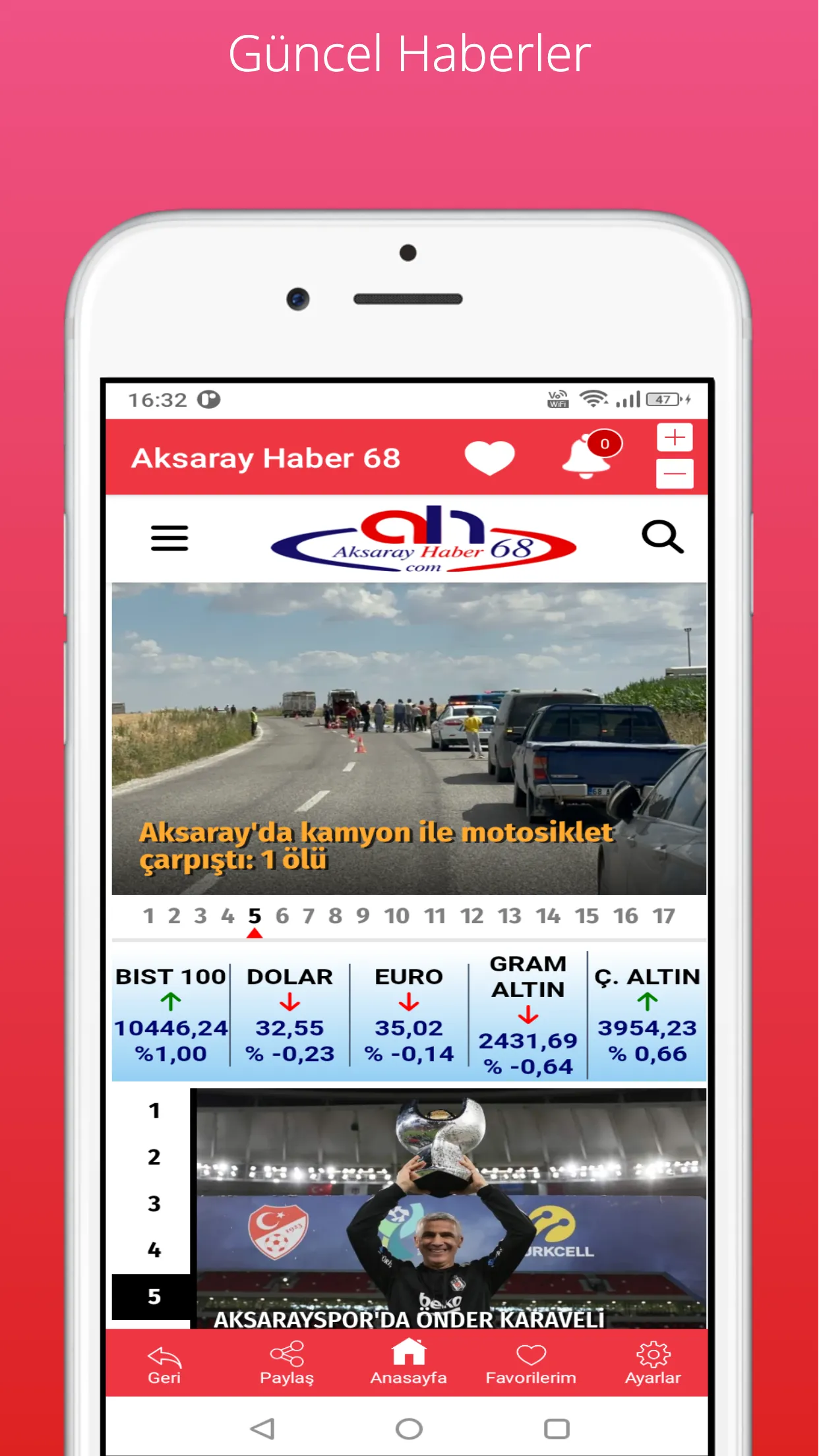 Aksaray Haber68 | Indus Appstore | Screenshot