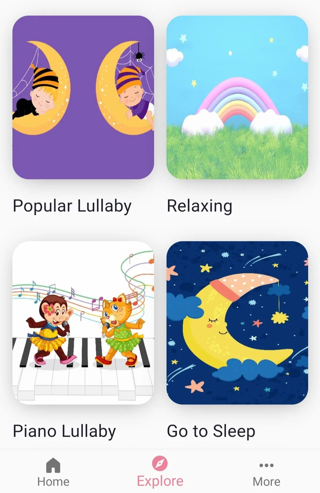 Lullabies Songs: Sleep Sounds | Indus Appstore | Screenshot