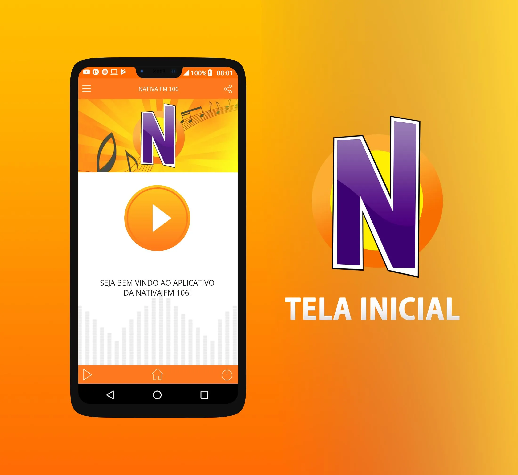 Nativa FM 106 - Governador Arc | Indus Appstore | Screenshot