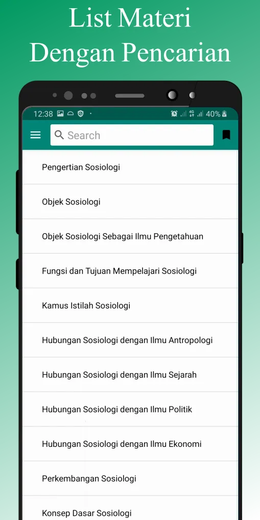 Pengantar Sosiologi | Indus Appstore | Screenshot