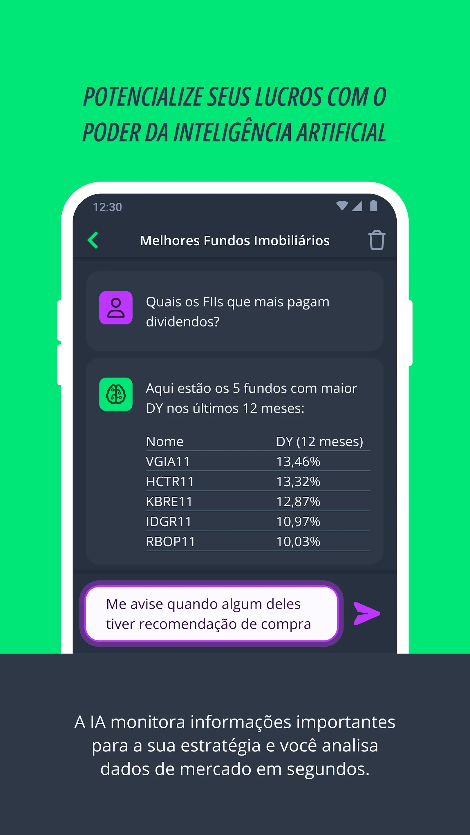 Grana - IR da bolsa automático | Indus Appstore | Screenshot