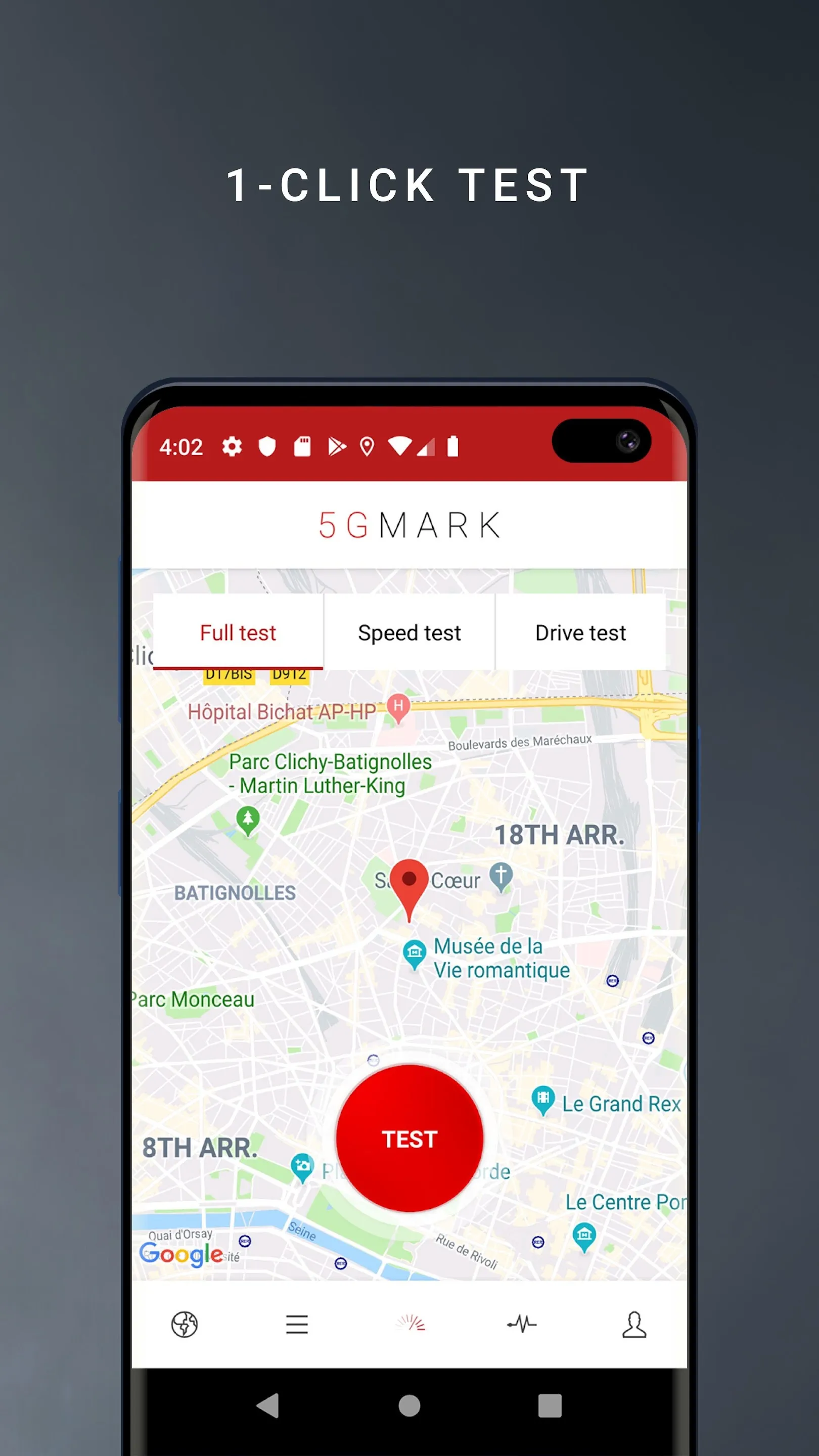 5GMARK Speed & Quality Test | Indus Appstore | Screenshot