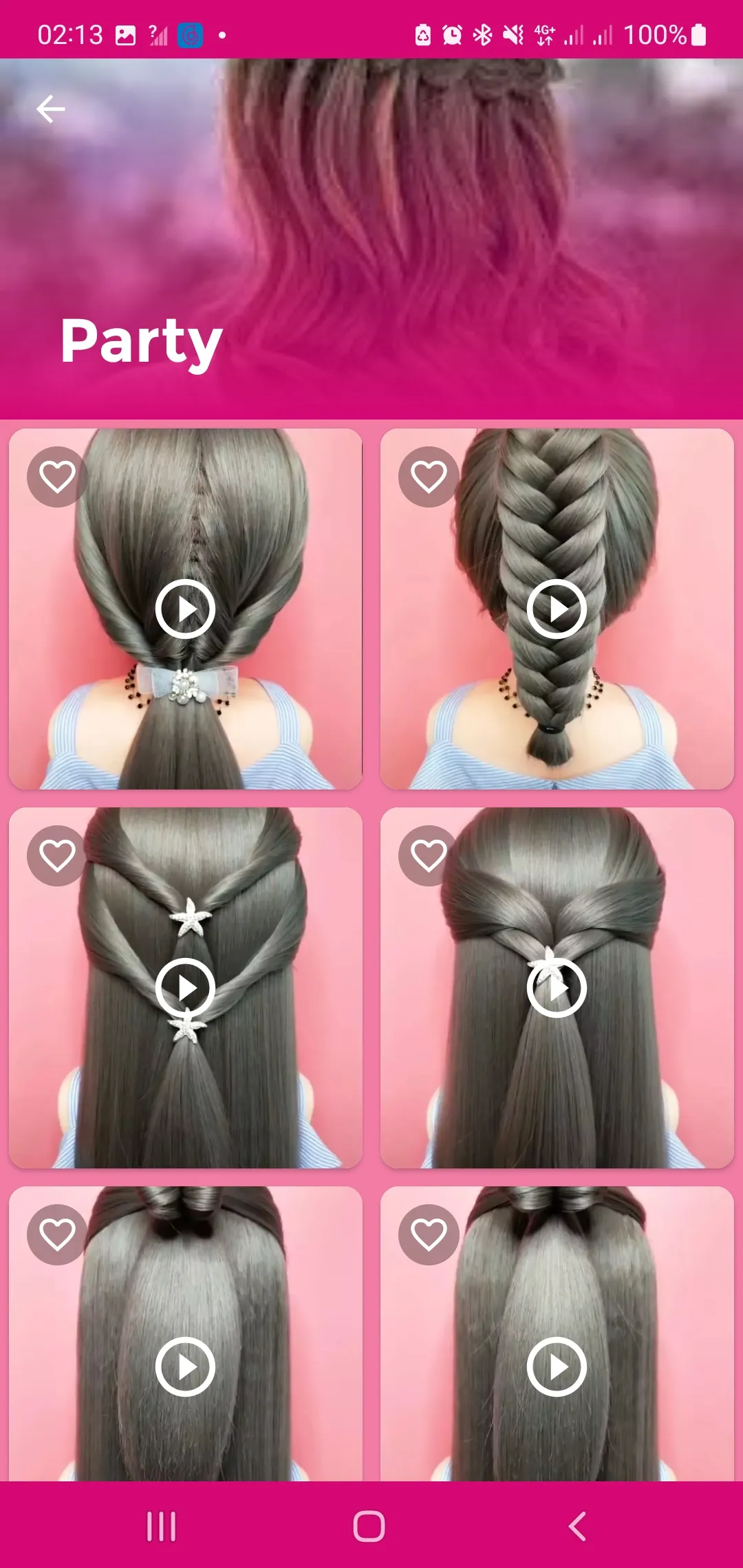 Girls Hairstyle Step By Step | Indus Appstore | Screenshot