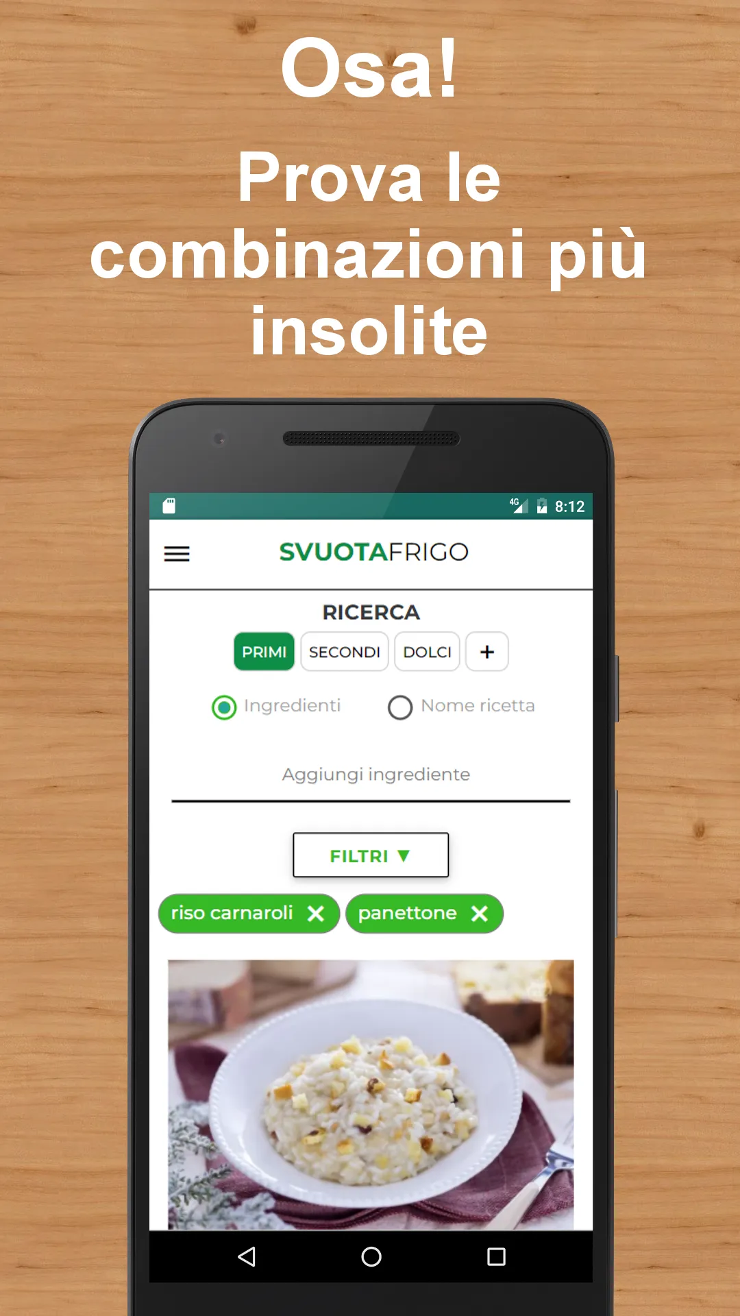 Svuotafrigo - no allo spreco | Indus Appstore | Screenshot