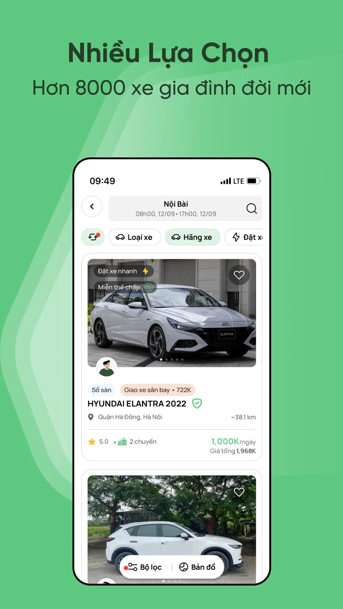 MIOTO - Car rental app | Indus Appstore | Screenshot