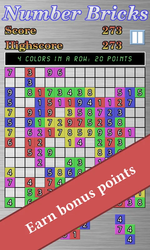 Number Bricks Puzzle | Indus Appstore | Screenshot